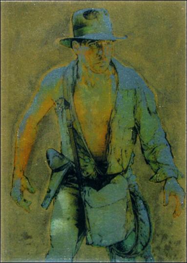 Indiana Jones Masterpieces (Foil Subset) card 1-B Bronze Foil