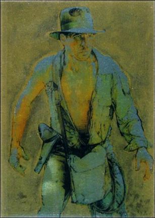 Indiana Jones Masterpieces (Foil Subset) card 1-B Bronze Foil