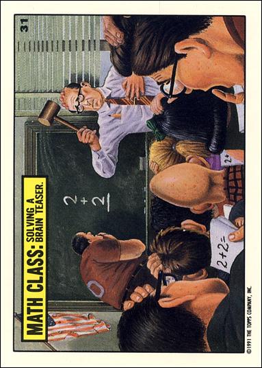Toxic High (Base Set) card 31 Math Class
