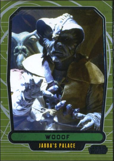 Star Wars Galactic Files (Expansion Subset) card 368 Wooof Jabba's Palace