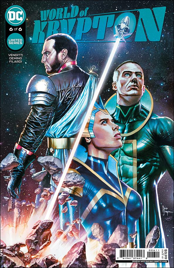 World of Krypton (2022) issue 6 Mico Suayan Cover