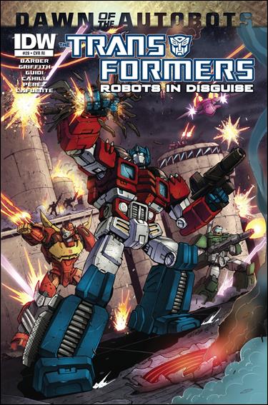 Transformers: Robots in Disguise (2012) issue 29-C Marcelo Matere 1:10 Cover
