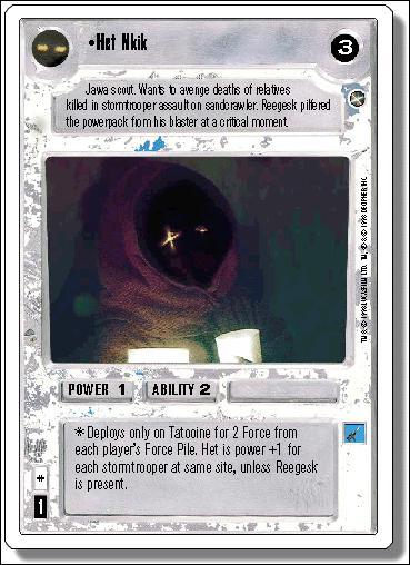 Star Wars: A New Hope Revised (Base Set) card 87 Het Nkik