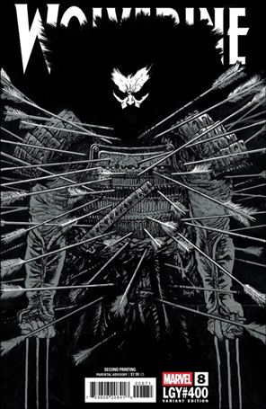 Wolverine (2024) issue 8-G Daniel Warren Johnson B&W Cover (Second Printing)