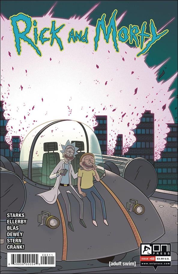 Rick and Morty (2015) issue 60 Marc Ellerby Cover