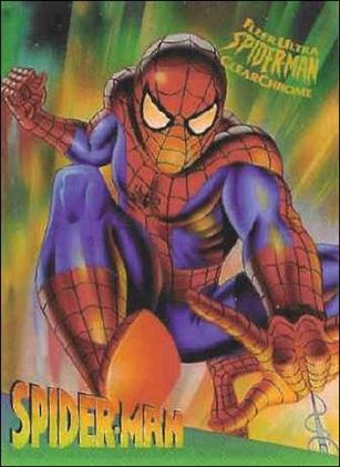 Fleer Ultra Spider-Man (ClearChrome Subset) card 9 Spider-Man