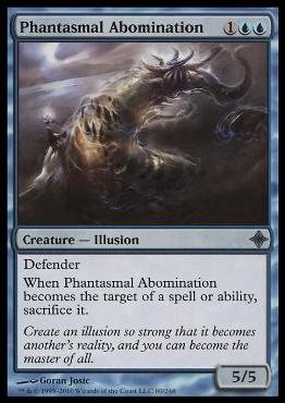 Magic the Gathering: Rise of the Eldrazi (Base Set) card 80 Phantasmal Abomination