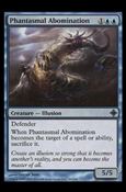 Magic the Gathering: Rise of the Eldrazi (Base Set) card 80 Phantasmal Abomination