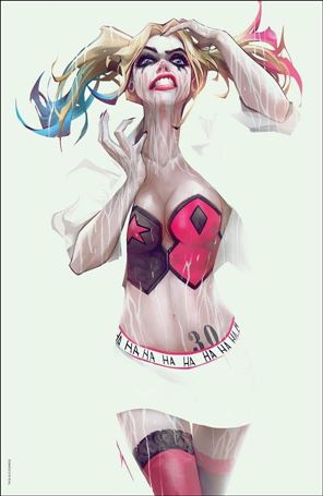 Harley Quinn 30th Anniversary Special issue 1-L Ivan Tao Virgin Cover 