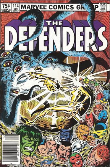 Defenders (1972) issue 114-B Canadian Price Cover