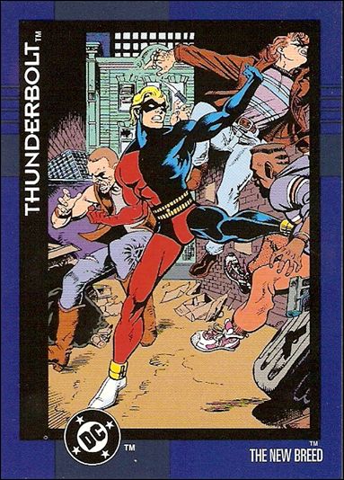 DC Cosmic Teams (Base Set) card 145 Thunderbolt