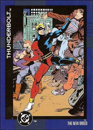 DC Cosmic Teams (Base Set) card 145 Thunderbolt