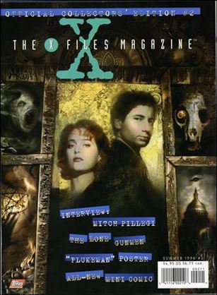 X-Files Magazine issue 2-B Deluxe Cover