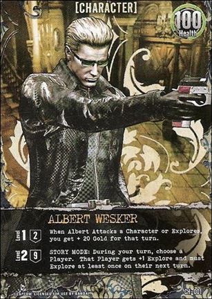 Resident Evil (Base Set) card CH-001 Albert Wesker