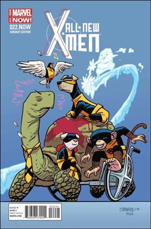 All-New X-Men (2013) issue 22-F Chris Samnee Animal Cover