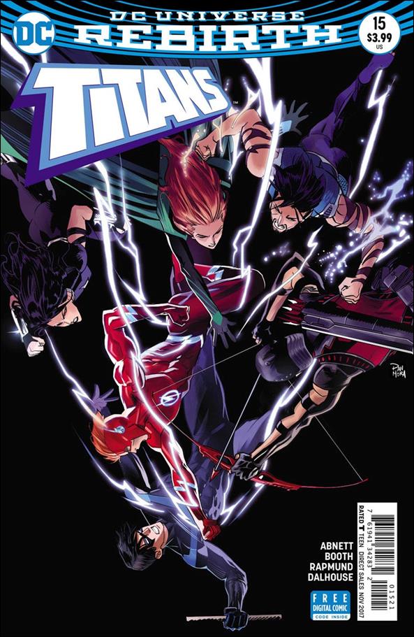 Titans (2016) issue 15-B Dan Mora Cover