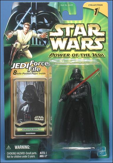 Star Wars: Power of the Jedi figure 1 Darth Vader Dagobah w/ Jedi Force File