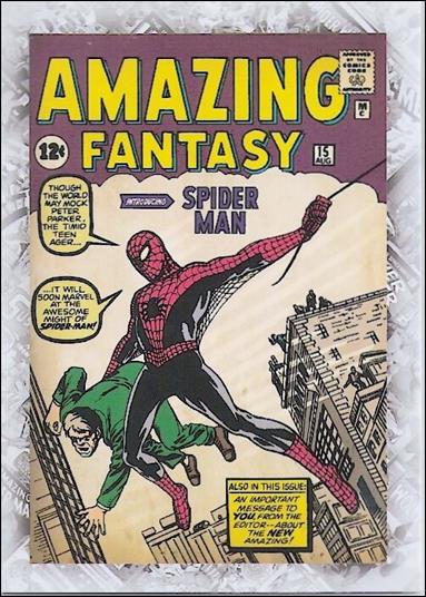 Marvel Beginnings: Series 1 (Breakthrough Issues Comic Cover Subset) card B-1 Amazing Fantasy #15