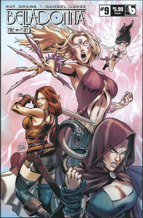 Belladonna: Fire & Fury issue 9 Nahuel Lopez Standard Cover