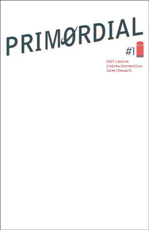Primordial issue 1-E Blank/Sketch Cover