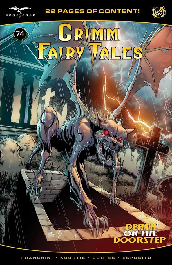 Grimm Fairy Tales (2016) issue 74-B Allan Otero Cover
