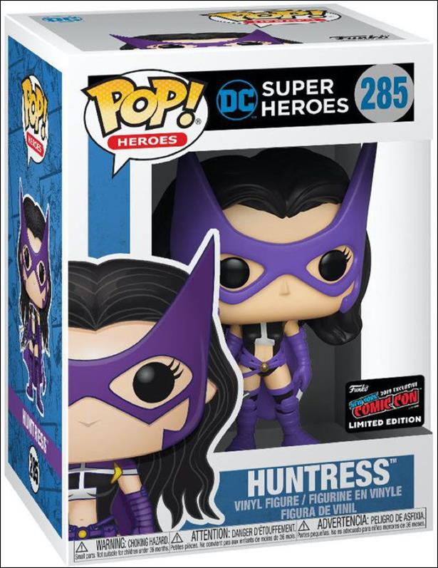 POP! Heroes figure 285 Huntress NYCC 2019