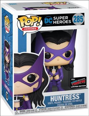 POP! Heroes figure 285 Huntress NYCC 2019