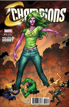 Champions (2016) issue 1-VM Nei Ruffino Most Good Hobby Cover 1/3000