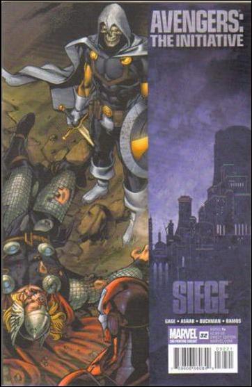 Avengers: The Initiative issue 32-B Mahmud Asrar Cover
