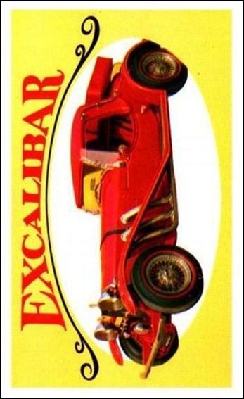 Way Out Wheels (Base Set) card 30 Excalibar