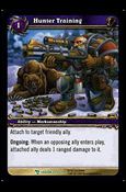 World of Warcraft: March of the Legion (Base Set) card 37 Hunter Training