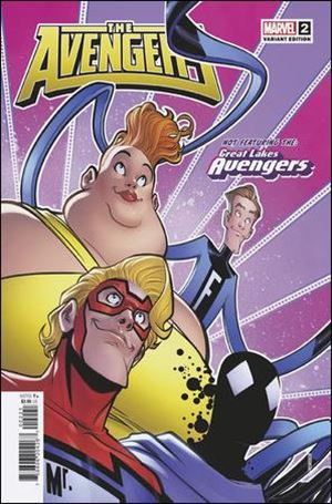 Avengers (2023) issue 2-B David Baldeon Great Lakes Cover