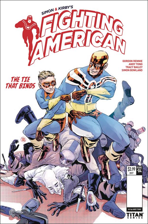 Fighting American: The Ties That Bind issue 4 Andie Tong Cover