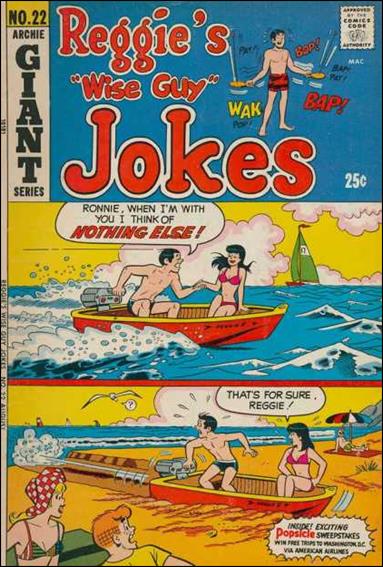 Reggie's Wise Guy Jokes issue 22