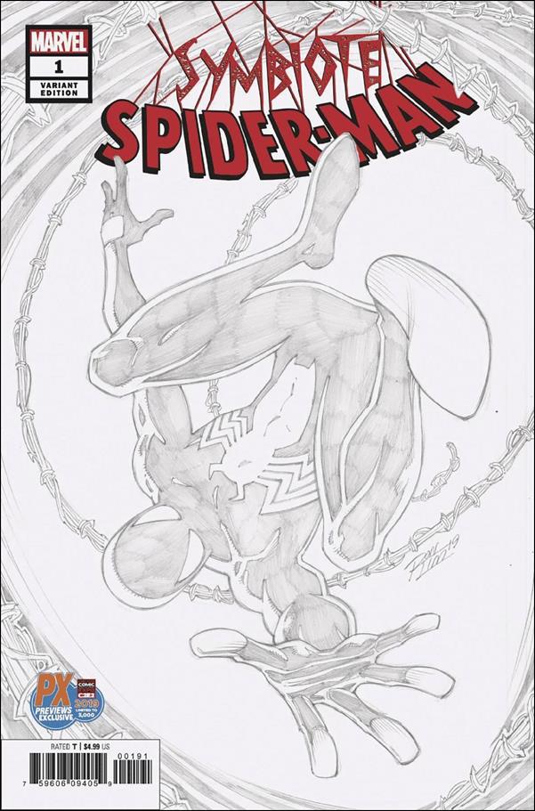 Symbiote Spider-Man issue 1-HA Ron Lim C2E2/Previews Sketch Cover 1/3000