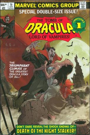 Tomb of Dracula Omnibus issue 2-B Kalman Andrasofszky Cover