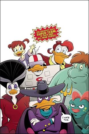 Justice Ducks issue 1-F Roger Langridge 1:10 Virgin Cover