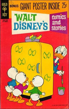 Walt Disney's Comics and Stories (1940) issue 360-B 25 Cent Cover