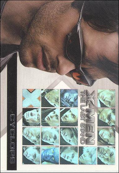 X-Men III: The Last Stand (Casting Call Subset) card CC12 James Marsden as Scott Summers 