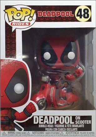 POP! Rides figure 48 Deadpool on Scooter