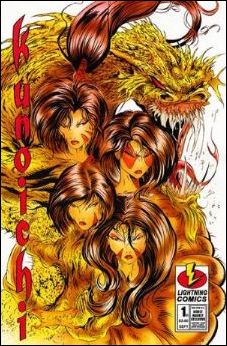 Kunoichi issue 1-D John Cleary "Orange Dragon" Cover 1/500