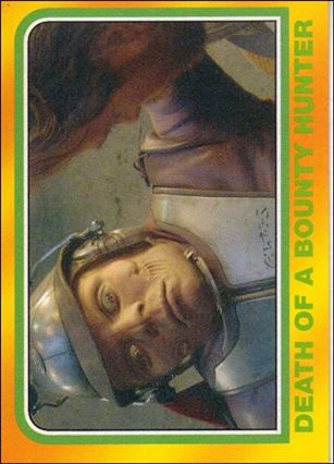 Star Wars Heritage  (Base Set) card 91 Death of a Bounty Hunter