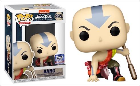 POP! Animation figure 995-B Aang (Metallic Funko Hollywood Exclusive)