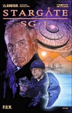 Stargate SG-1 POW issue 3-F Drake O'Neill Painted Cover