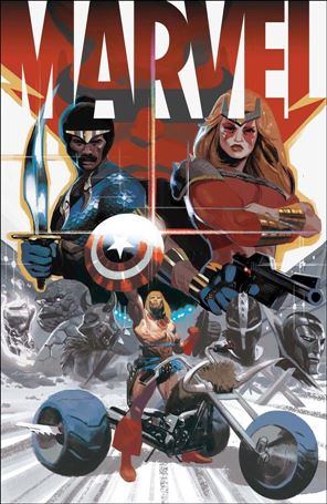 Marvel issue 4-B Daniel Acuna 1:25 Cover