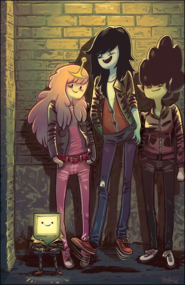 Adventure Time: Marceline and the Scream Queens issue 4-D Faith Erin Hicks 1:20 Virgin Cover