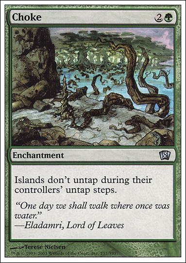 Magic the Gathering: 8th Edition (Base Set) card 237 Choke