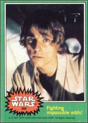 Star Wars: Series 4 (Base Set) card 258 Fighting impossible odds!