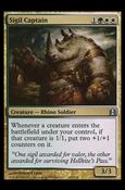 Magic the Gathering: Commander (Base Set) card 225 Sigil Captain