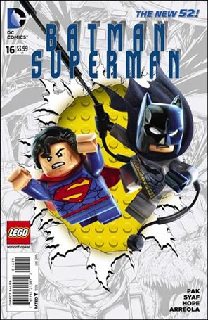 Batman/Superman (2013) issue 16-D LEGO Cover